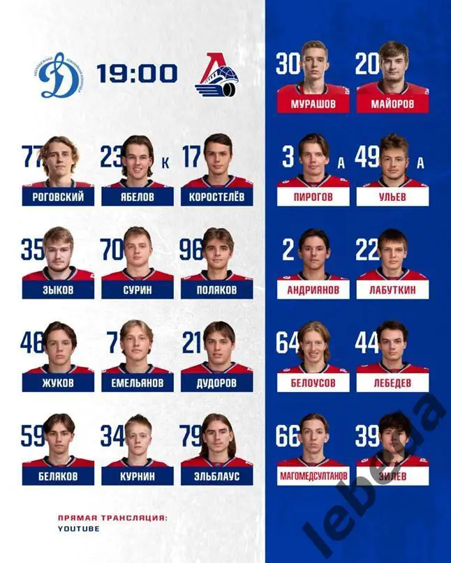 МХК Динамо Москва - Локо Ярославль - 2023 / 2024 г. (30.01.24.) 2