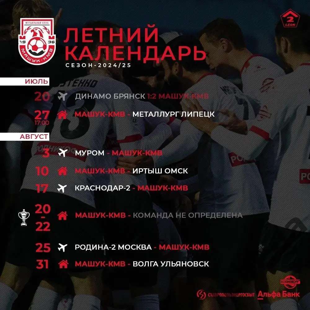 Машук Пятигорск - Металлург Липецк- 2024 /2025 г. (27.07.24.) 3