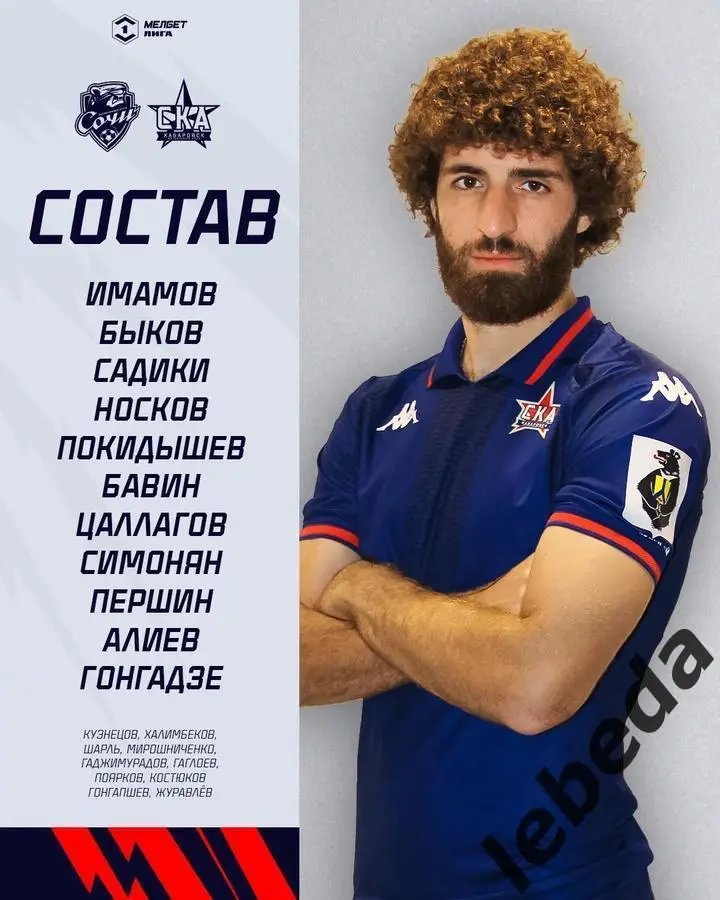 ФК Сочи - СКА Хабаровск - 2024 /2025 год. (28.07.24) 2