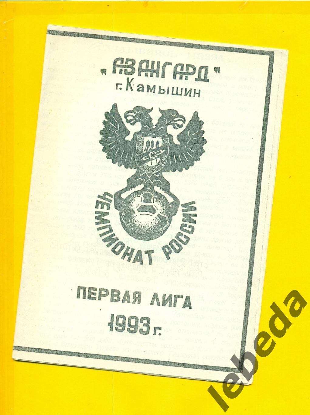 Авангард Камышин - 1993 г.