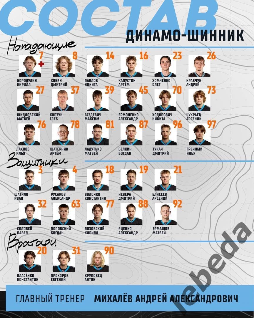 Тайфун Владивосток - Динамо Шинник (Бобруйск) - 2024 / 2025 г. официальная. 6