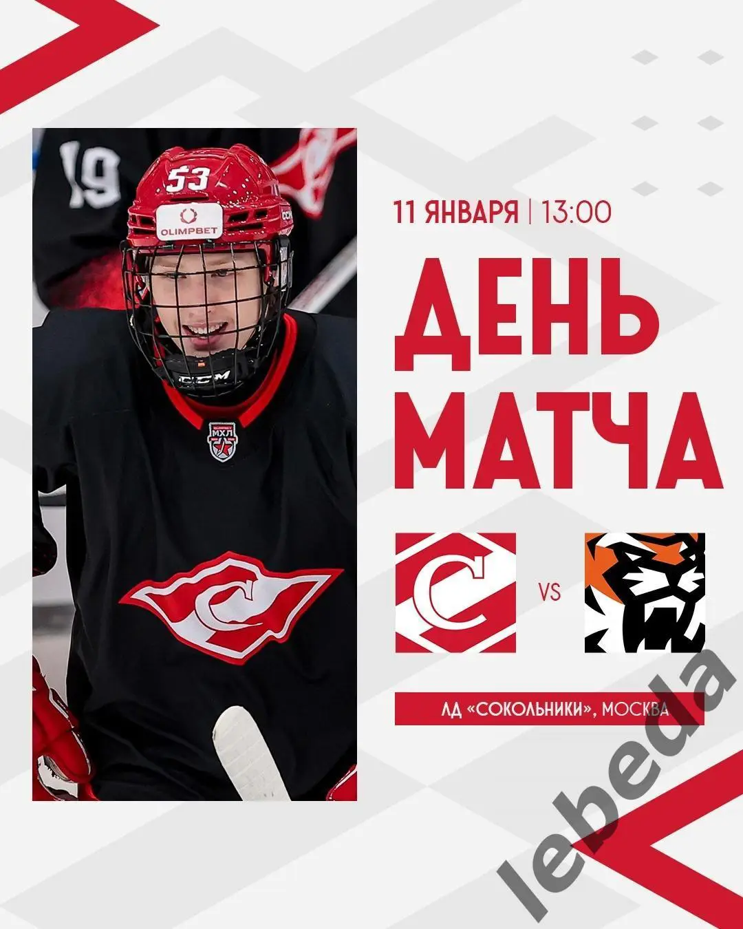 МХК Спартак - Амурские Тигры Хабаровск - 2024 / 2025 год. (11.01.25.)