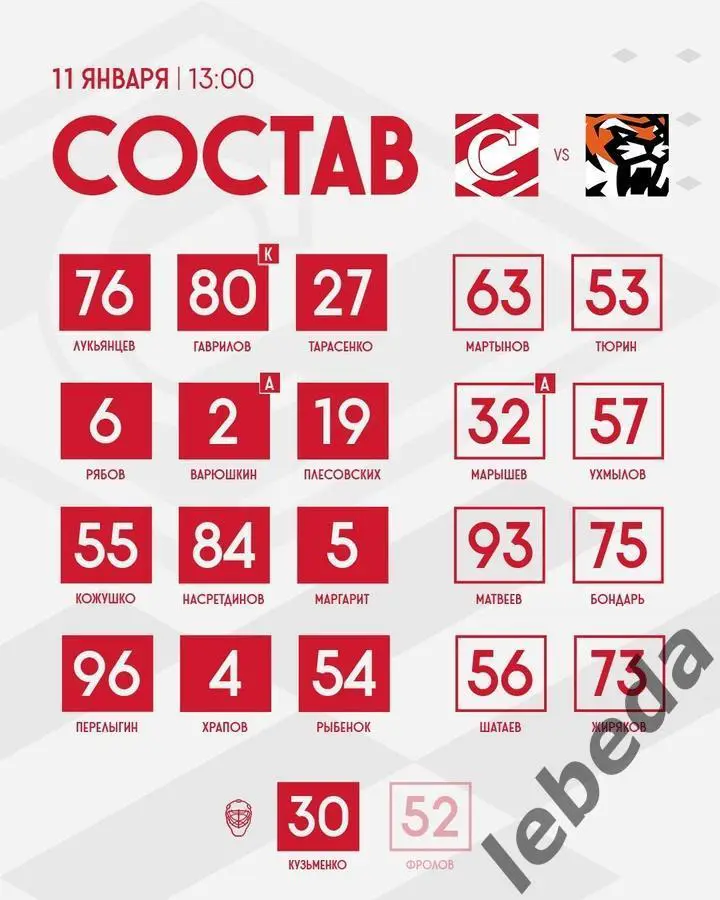 МХК Спартак - Амурские Тигры Хабаровск - 2024 / 2025 год. (11.01.25.) 1