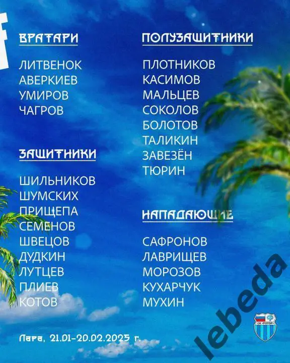 Ленинградец С-Петербург - Ротор Вл.- 2024 / 2025 год. (25.01.25.) Товарищеская. 3