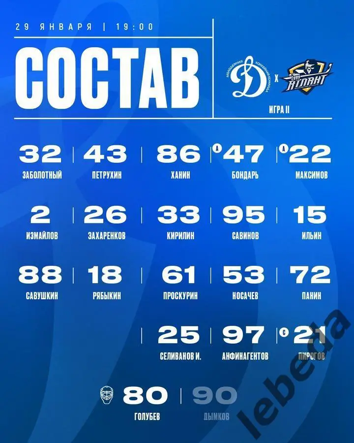МХК Динамо Москва - Атлант- 2024 / 2025 год. (29.01.25.) 1