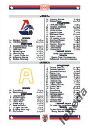 СКА Юниор - Локо Ярославль / Алмаз Черепове - 2024 /2025. Официальная 4