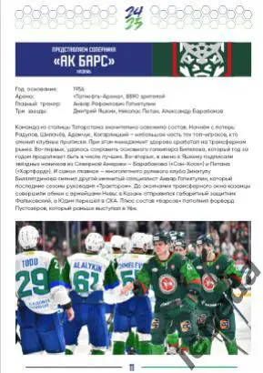 Салават Юлаев Уфа - Ак Барс Казань / Локомотив Ярославль - 2024 /2025. официал. 3