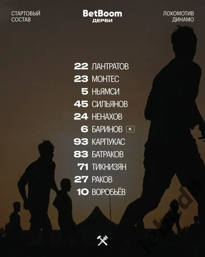 Локомотив Москва - Динамо Москва - 2024 /2025. (15.02.25.) Товарищеская игра. 1