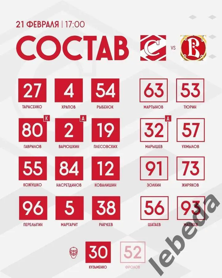 МХК Спартак - Русские Витязи - 2024 / 2025 г. (21.02.25.) 1