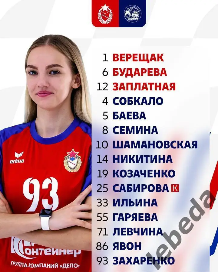ЖГК ЦСКА - Лада Тольятти - 2024 / 2025 год. (01.03.25.) 1