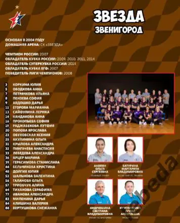 ЖГК ЦСКА - Звезда Звенигород - 2024 / 2025 год. (21.01.25.) официальная. 4