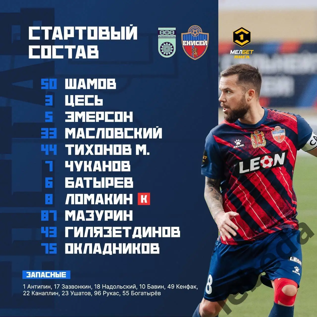 ФК Уфа - Енисей Красноярск - 2024 /2025 г.(15.03.25.) 2