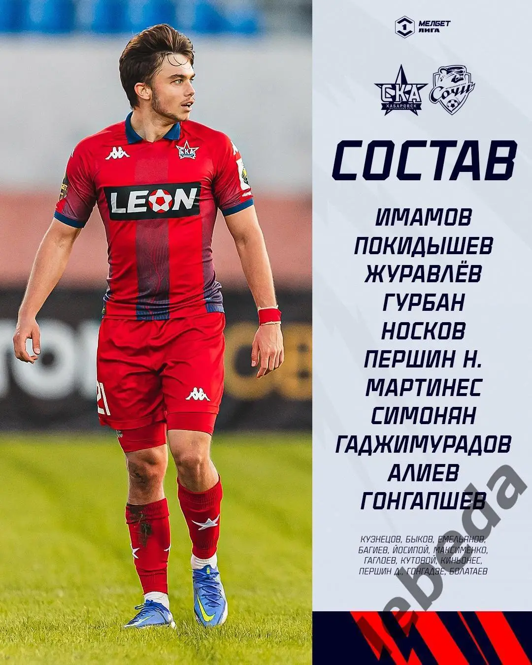 СКА Хабаровск - ФК Сочи - 2024 /2025 год.(16.03.25.) 1