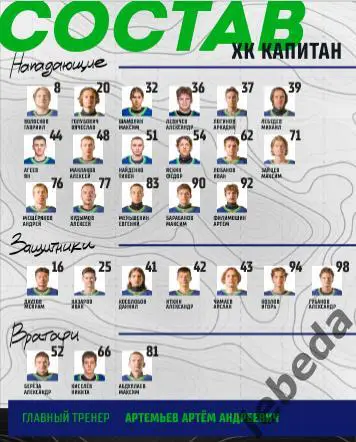 Тайфун Владивосток - Капитан Ступино - 2024 / 2025. (17-18.03.25) Официальная. 5