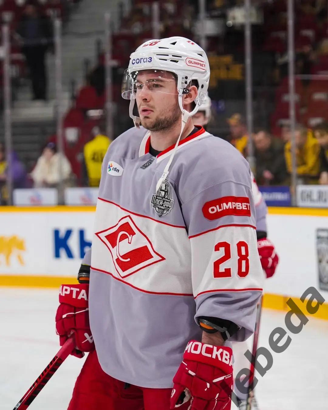 Северсталь Череповец - Спартак Москва - 2024 / 2025. Плей-офф (01.04.25) игра №4 3