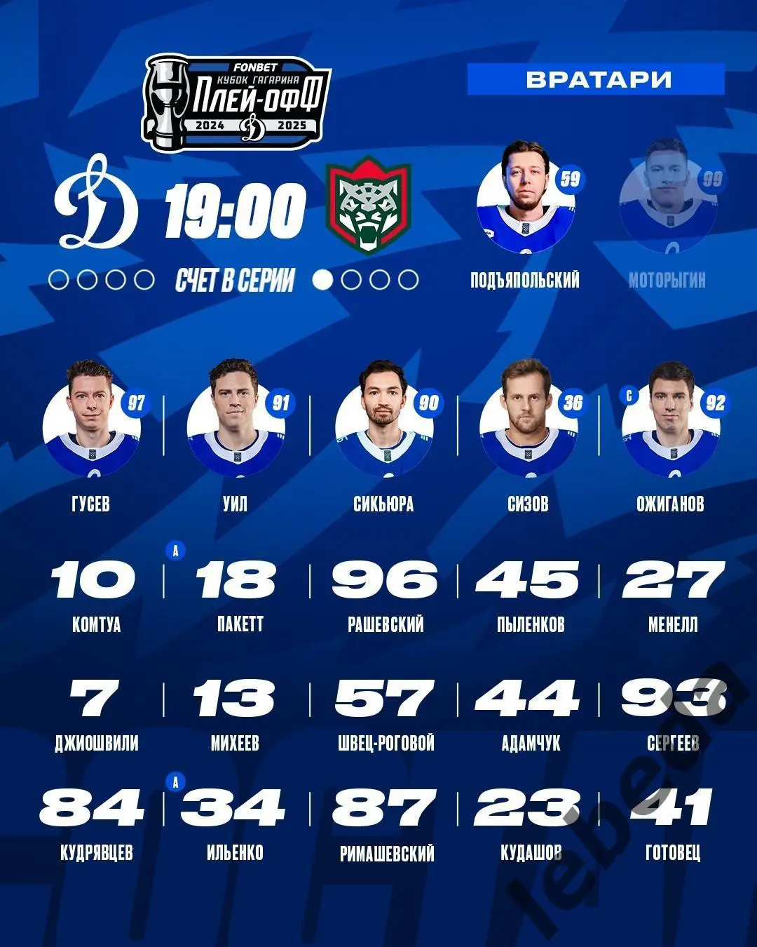 Динамо Москва - Ак Барс Казань- 2024 /2025 год. (14.04.25.) 1