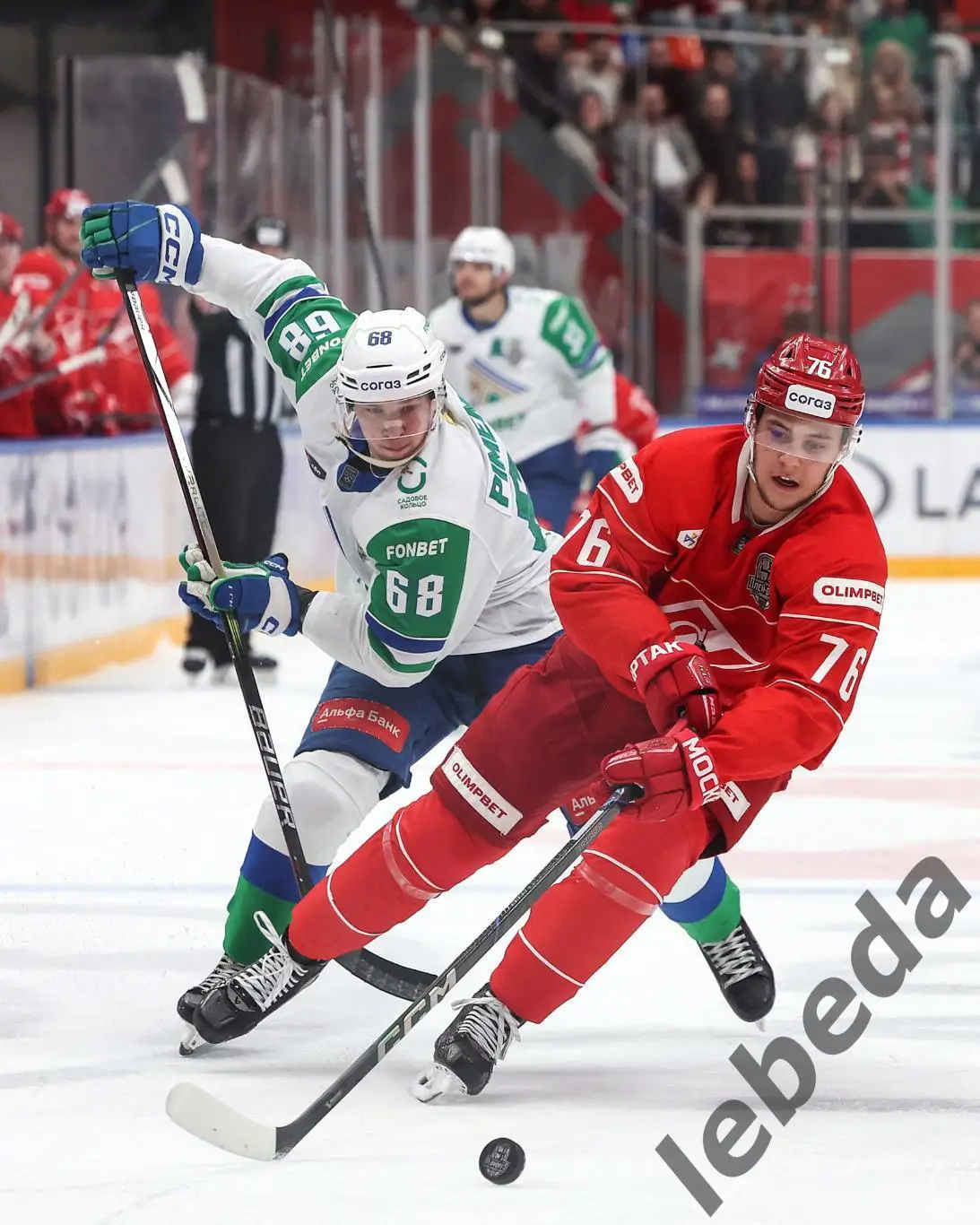 Спартак Москва - Салават Юлаев Уфа - 2024 / 2025 г. Плей-офф (21.04.25) игра №6 3