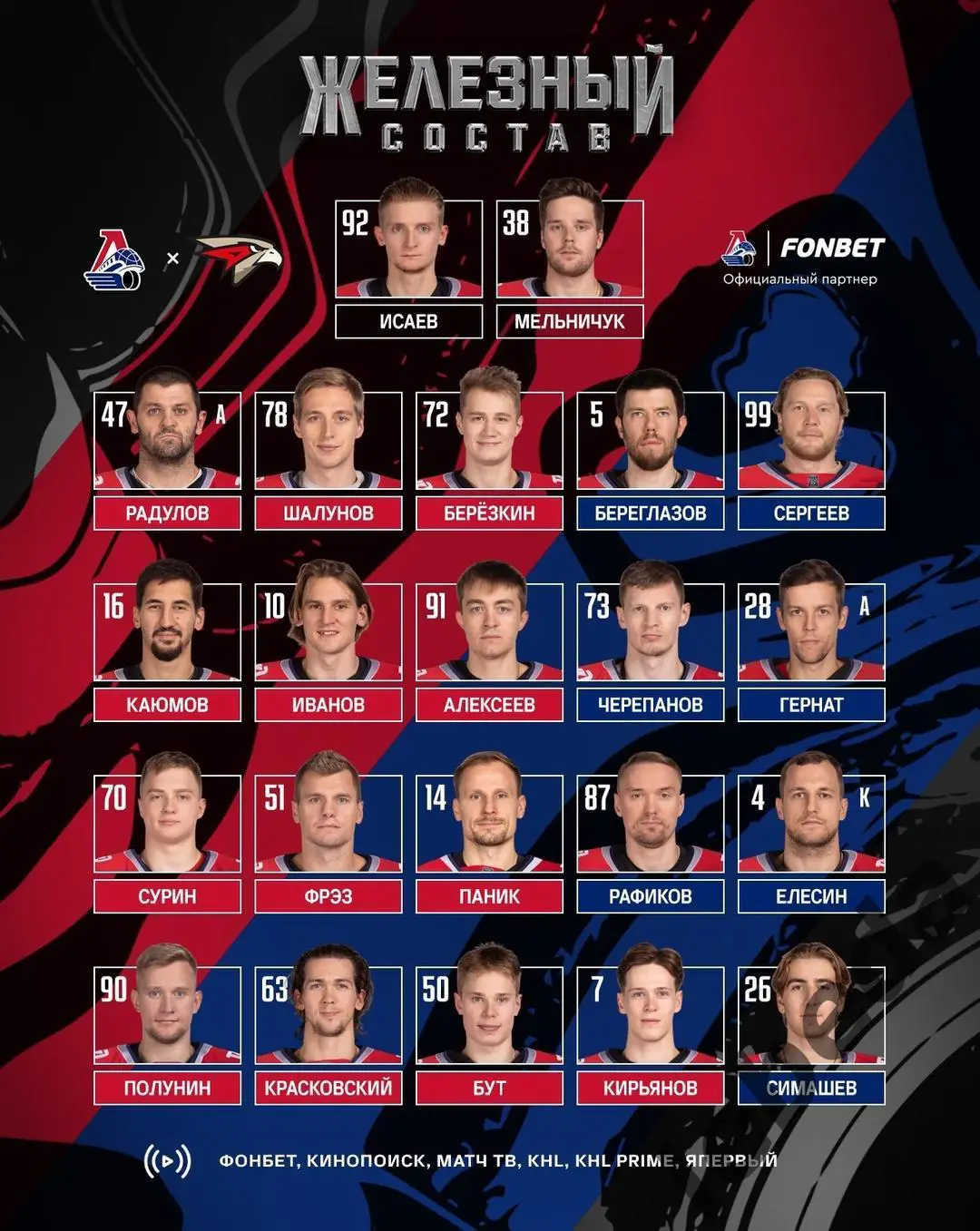 Локомотив Ярославль - Авангард Омск 2024 / 2025 год. Плей-офф (23.04.25) игра №7 1