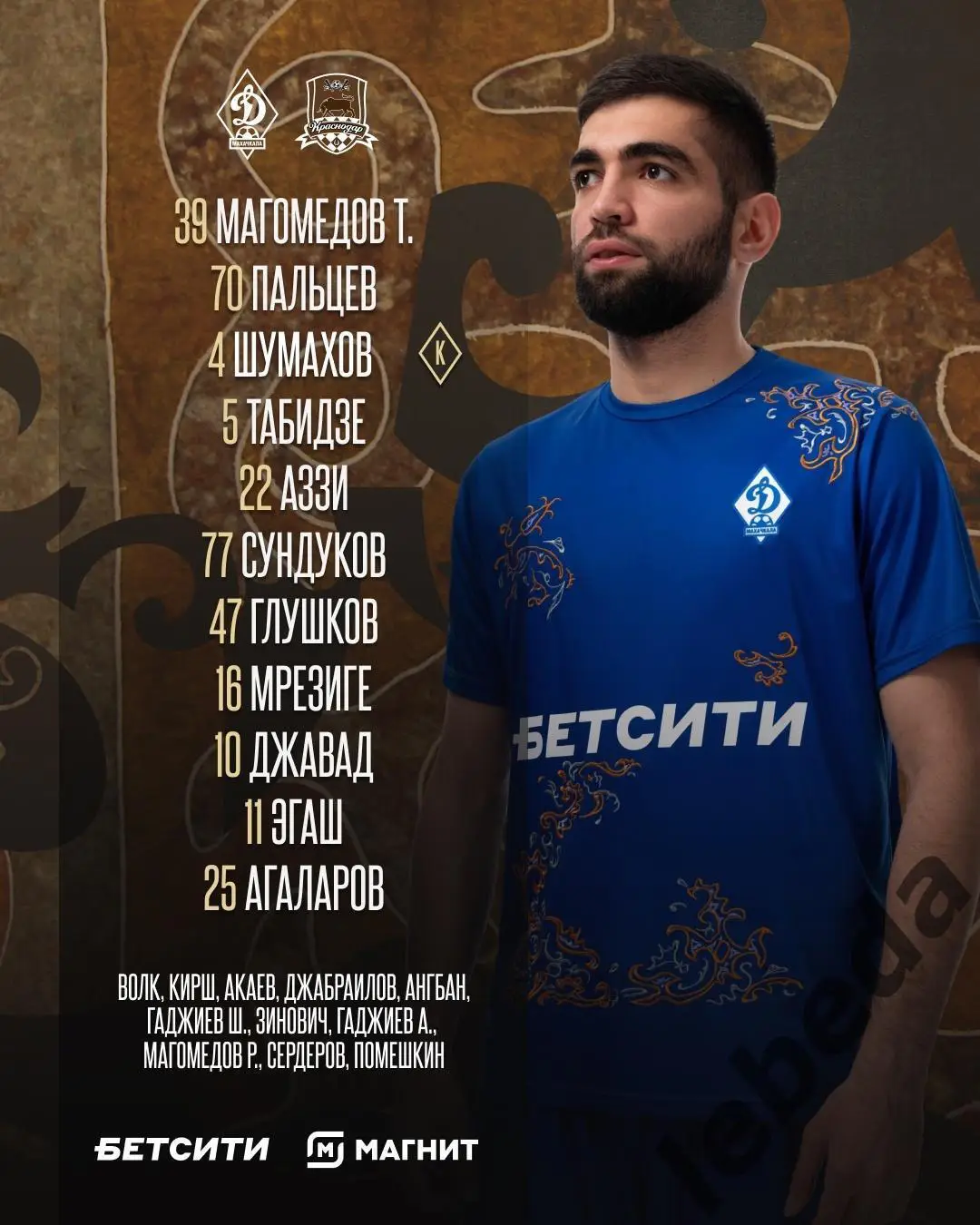 Динамо Махачкала - ФК Краснодар - 2024 / 2025 г. (25.04.25.) 1