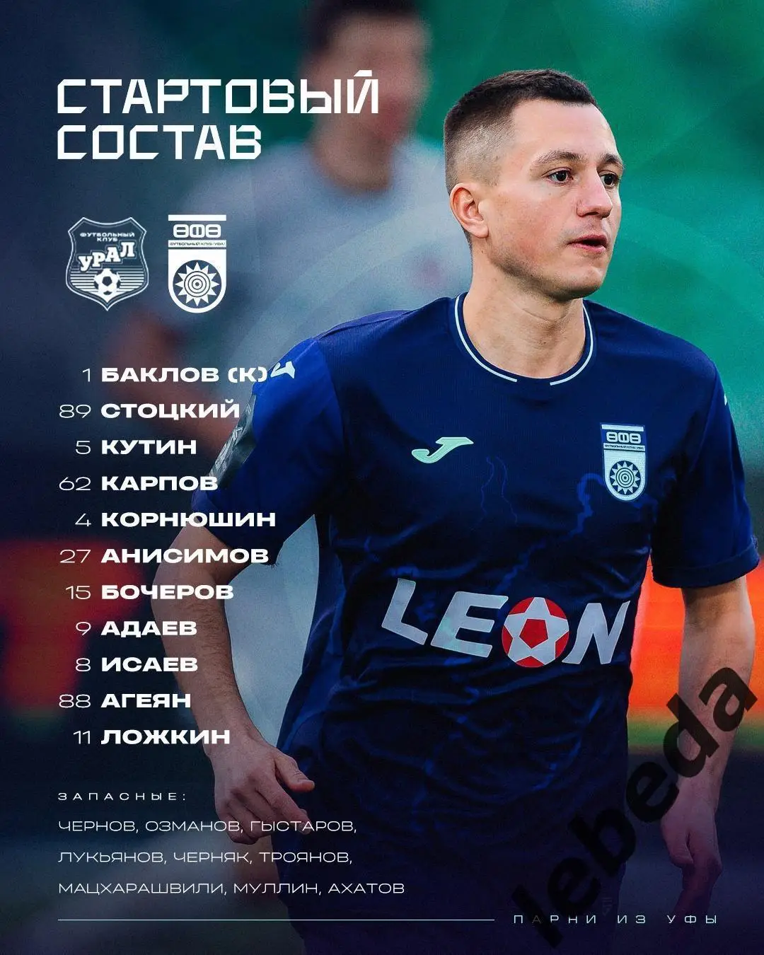 Урал Екатеринбург - ФК Уфа - 2024 / 2025 год. (11.05.25.) 1