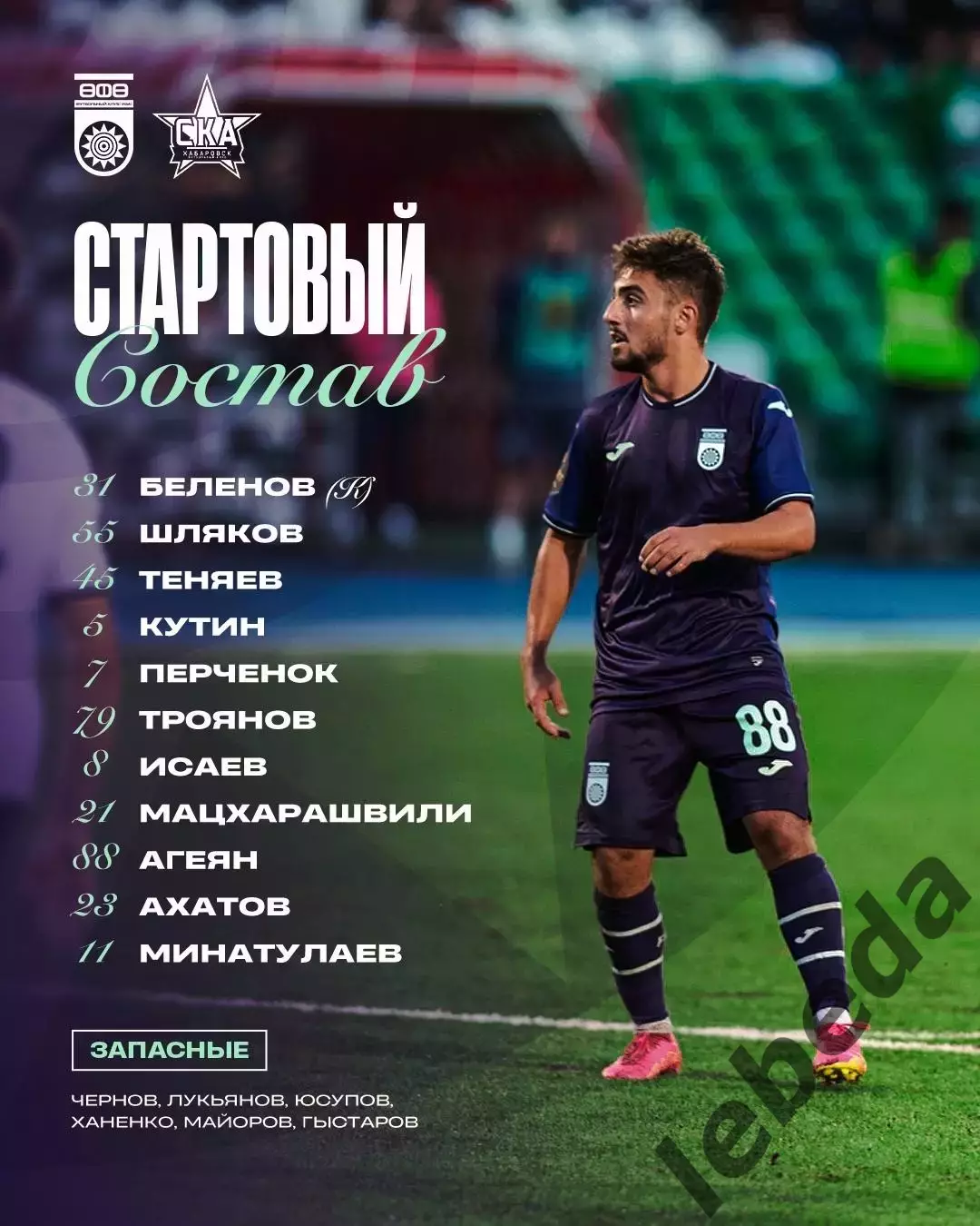 ФК Уфа - СКА Хабаровск - 2025 / 2026 г. (19.07.2025.) 1