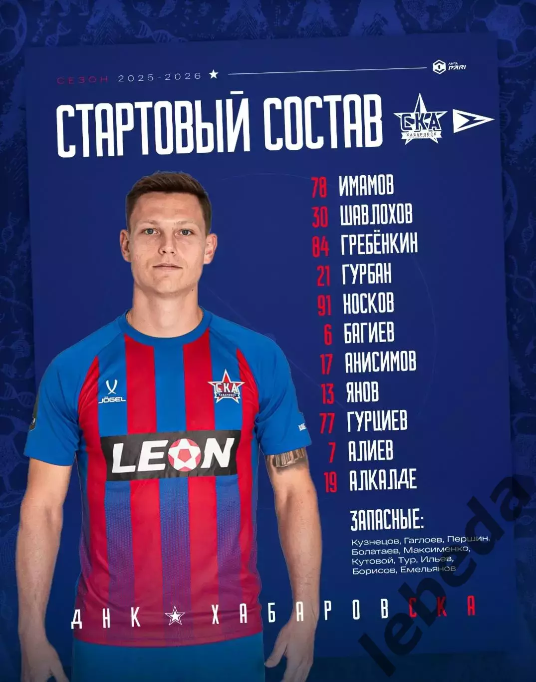 СКА Хабаровск - Чайка Песчанокопск - 2025 / 2026 год. (10.08.2025.) 1