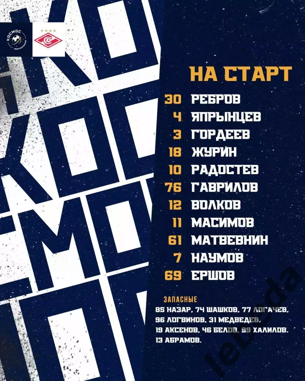 Космос Долгопрудный - Спартак-2 Москва - 2025 год. (24.08.25.) 2