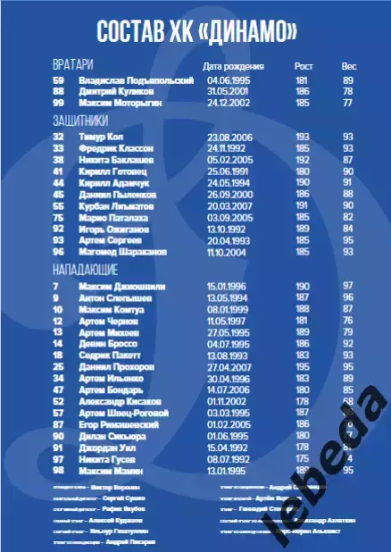 Авангард Омск - Динамо Москва - 2025-2026 г. (13.09.25.) официальная. 3