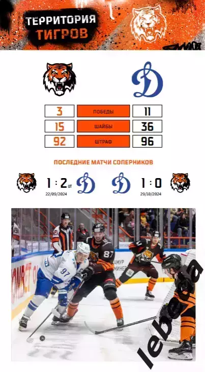 Амур Хабаровск - Динамо Москва / ЦСКА - 2025 /2026. Официальная 3