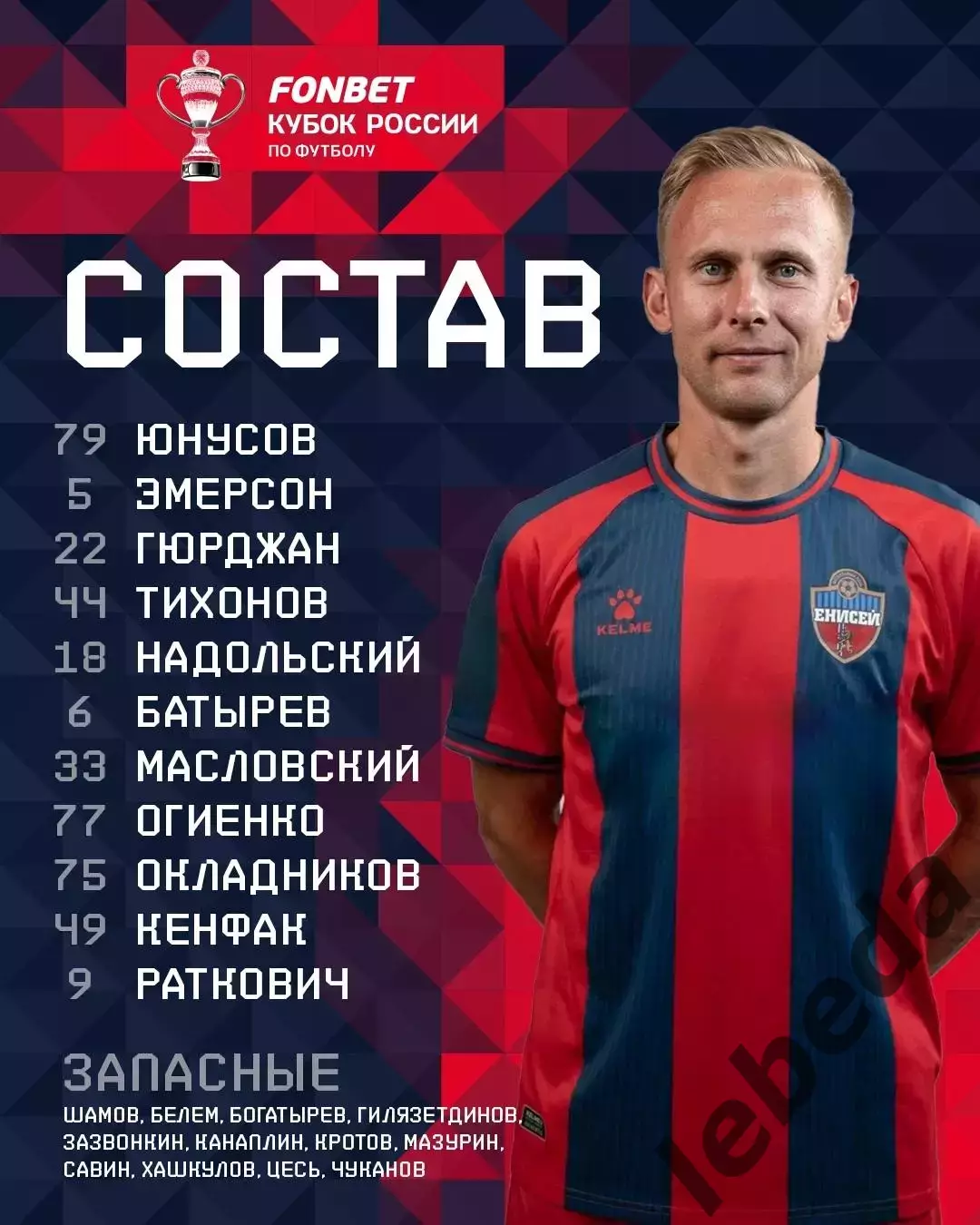 Енисей Красноярск - ФК Уфа - 2025-2026. (15.10.25.) кубок России. 1