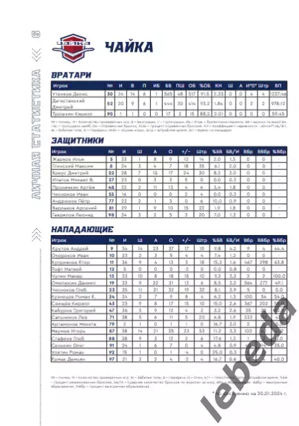 Снежные Барсы Астана - Чайка Нижний Новгород - 2023 / 2024 год. официальная. 4