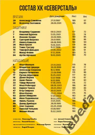Авангард Омск - Северсталь Череповец - 2025-2026 г. (23.10.25.) официальная 4