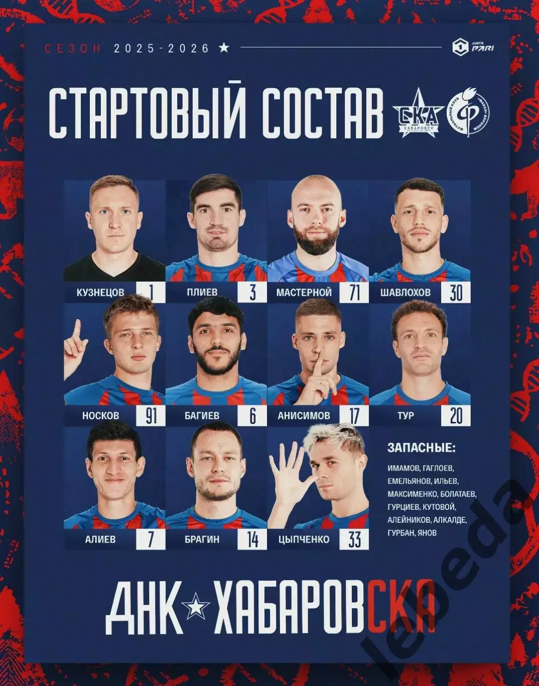 СКА Хабаровск - Факел Воронеж - 2025-2026 год. (26.10.25.) 1