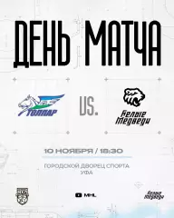 Толпар Уфа - Белые Медведи Челябинск - 2025-2026 г. (10.11.25.)