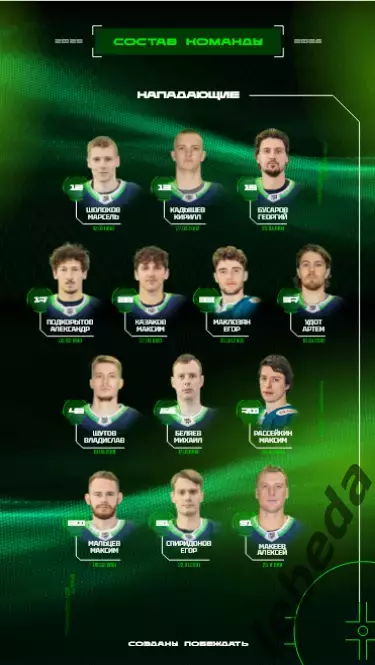 Югра - Кристалл Саратов / Пенза / Рязань ВДВ / АКМ Тула - 2025 / 2026, официальн 3