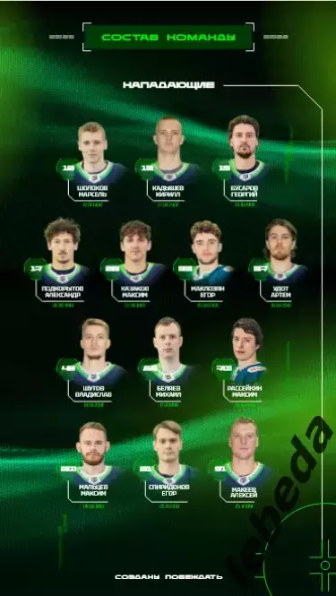 Югра - Кристалл Саратов / Пенза / Рязань ВДВ / АКМ Тула - 2025 / 2026, официальн 3