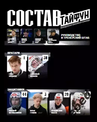 Тайфун Владивосток - МХК Динамо Москва - 2025 /2026. официальная 1