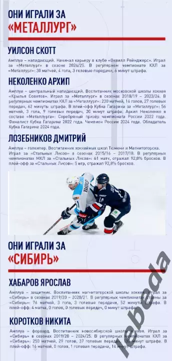 Металлург Магнитогорск - Сибирь Новосибир - 2025-2026 г. (29.09.25.) официальная 4