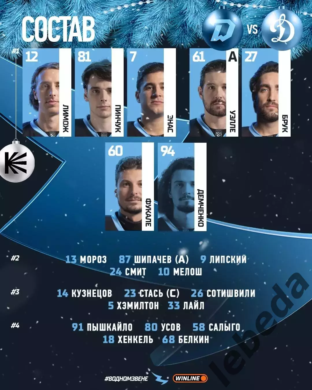 Динамо Минск = Динамо Москва - 2025-2026 год. (28.12.25.) 2