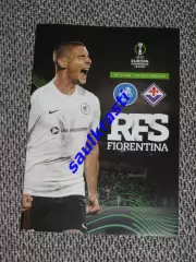 Официальная программа РФШ РФС Рига Латвия - Фиорентина Италия 03.11.2022