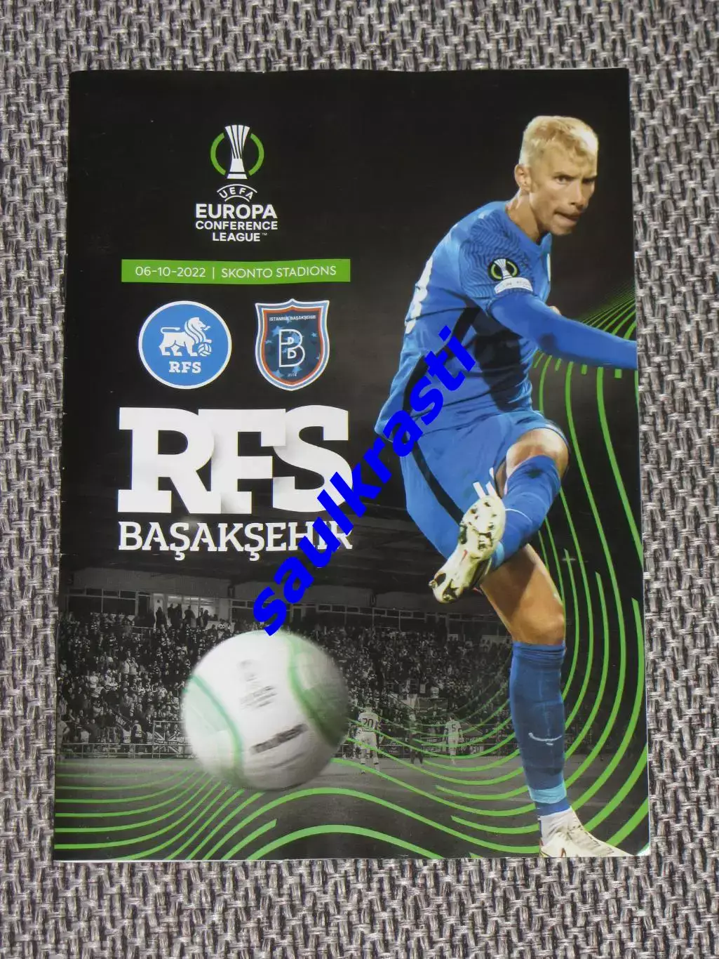 Официальная программа РФШ РФСЛатвия - Истанбул Башакшехир Турция 06.10.2022