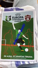 Официальная программа Ауда Латвия - Спартак Трнава Словакия 27.07.2023