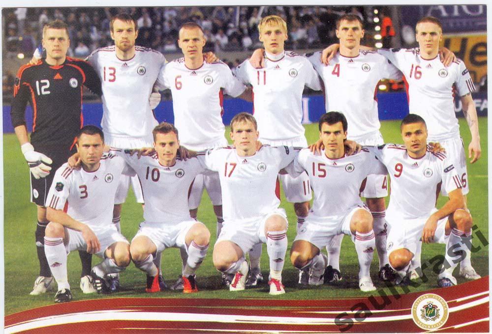 Сборная Латвии по футболу 2011 г.