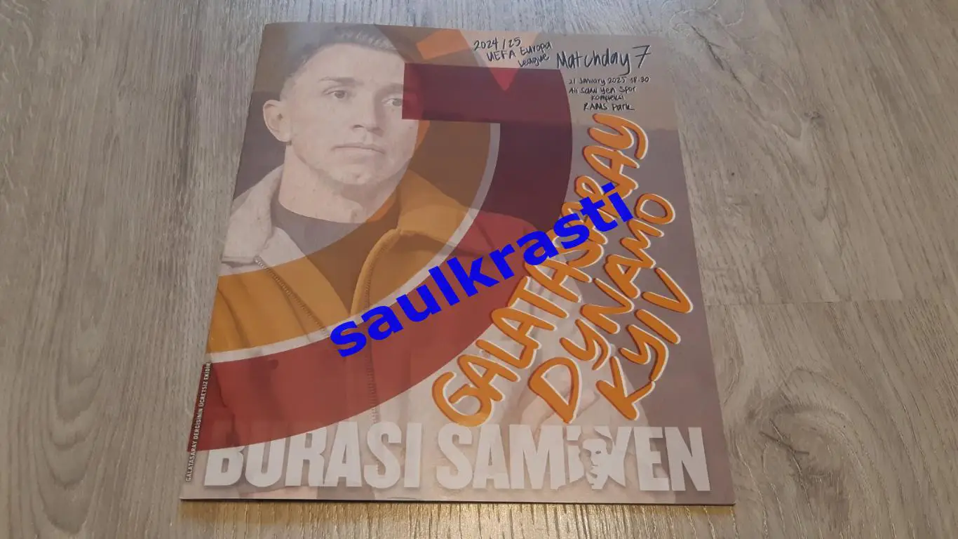 Официальная программа Галатасарай Турция - Динамо Киев Украина 21.01.2025