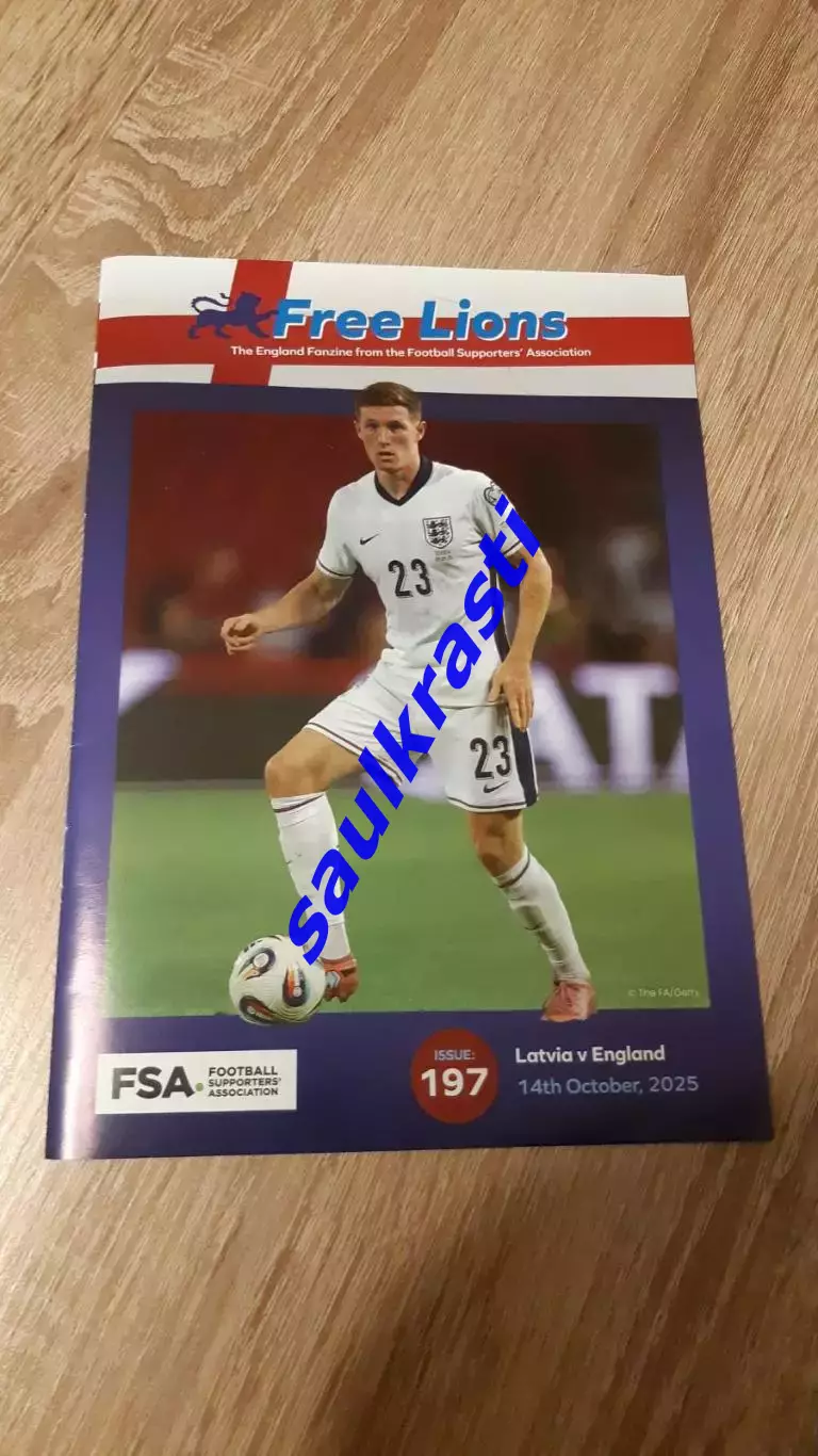 Латвия - Англия 15.10.2025 / FREE LIONS