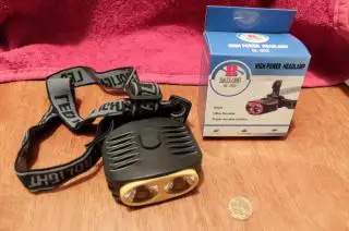 Налобный фонарик