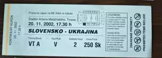 Словакия - Украина 2002