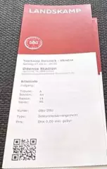 Дания-Украина -2026 Оригиналраритет супер