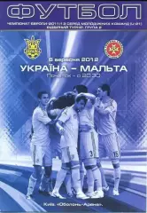 Украина - Мальта 2012 U-21