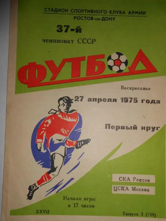 СКА Ростов-ЦСКА-75